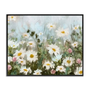 Stupell Industries Daisy Field Painting Framed Giclee Art - 1 of 4