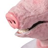 Morris Costumes Pig Adult General Sizing Moving Mouth Overhead Halloween Costume Mask - Pink One Size Fits Most - 4 of 4