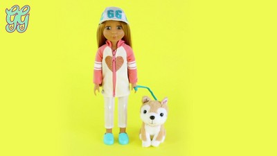 Glitter Girls Pet For 14 Dolls Maggie & Pup Training School Playset :  Target