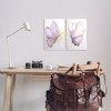 Stupell Industries Girls Glam Butterfly Wings 2pc Wall Plaque Art Set - 2 of 4