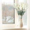 REGALWOVEN Home Decor Realistic Silk Artificial Flowers 24.8" 10 Pcs - 4 of 4