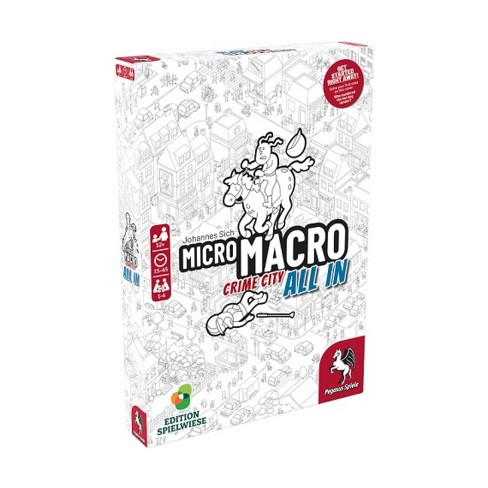 Micromacro - Crime City, All In Board Game : Target