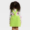 Toddler Girls' 2pc The Grinch Christmas Faux Shearling Skirt and Long Sleeve T-Shirt Set - Green - 3 of 4