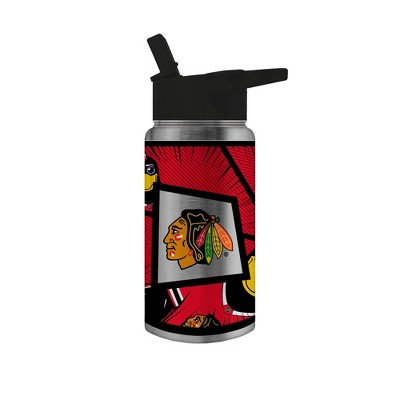 NHL Chicago Blackhawks Mascot Mini Thirst Hydration Bottle - 14oz