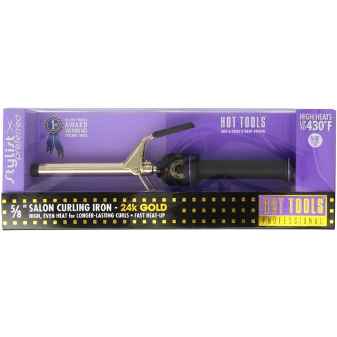 Hot tools professional spring curling outlet iron