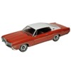 1968 Ford Galaxie 500 XL Candy Apple Red with White and Red Interior Limited Ed to 200 pcs 1/43 Model Car by Goldvarg Collection - 2 of 4
