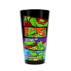 Just Funky Teenage Mutant Ninja Turtles "Bars" 16oz Pint Glass - 1 of 4