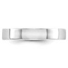 Black Bow Jewelry 4mm 10K Rose, White, or Yellow Gold Lightweight Flat Standard Fit Band - 2 of 4