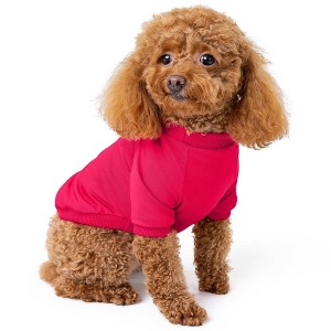 Rocky Thermal Fleece-Lined PET Sweater for Dogs, Puppies, Cats - Warm Coat Bodysuit One-Piece Jacket, Jammies with Leg Warmers - 1 of 4