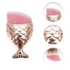 Unique Bargains Angled Mermaids Shape Foundation Brush 1 Pc - 3 of 4