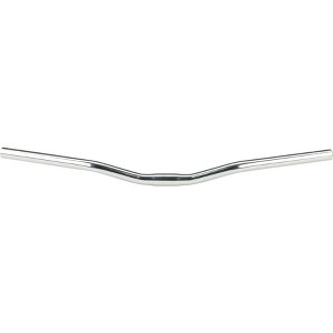 Dimension HighRise Bar 30mm Rise w/ 15d Sweep 25.4 mm Width 660 Silver Aluminum - 1 of 1