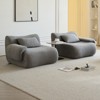 GDFStudio Peacock Modular Boucle Fabric and Compressed Memory Foam Sectional Sofa - 2 of 4