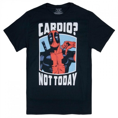 Mens Deadpool Cardio? Not Today T-Shirt