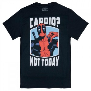 Mens Deadpool Cardio? Not Today T-Shirt - 1 of 4