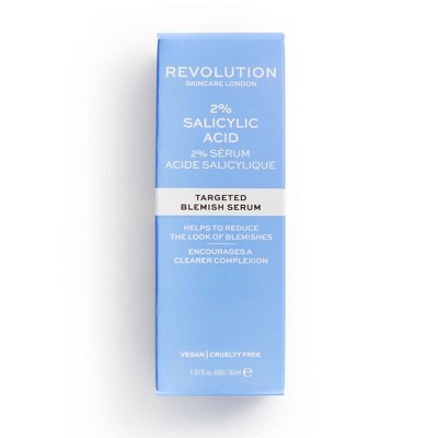 Makeup Revolution Skincare Targeted Blemish Serum 2% Salicylic Acid - 1.01 fl oz