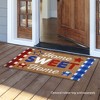 Briarwood Lane Coir Doormat 30x18 American Home Patriotic Natural Fiber Coir Doormat - 2 of 3