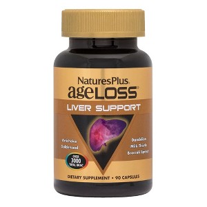 Ageloss Liver Support by Nature's Plus  -  90 VegCap - 1 of 2