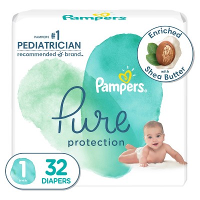 Pampers pure cheap diapers target