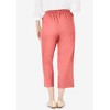 Woman Within Plus Size Petite Capri Fineline Denim Jean - 3 of 4