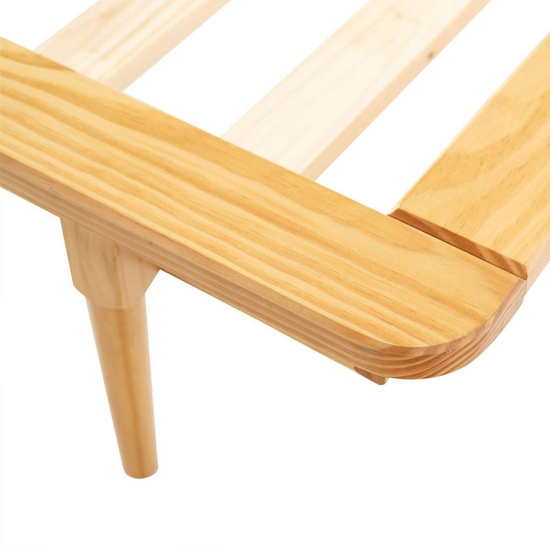 Boho Solid Wood Spindle Platform Bed - Saracina Home, 6 of 20