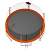 GDFStudio Bright Outdoor/Indoor Steel Ladder 16FT Round Trampoline with Enclosure and Soccer Goal - 2 of 4