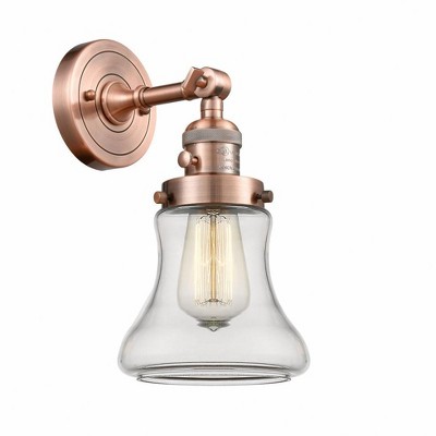 Bellmont - 1 Light Wall Sconce In Industrial Style-11 Inches Tall and 6.5 Inches Wide