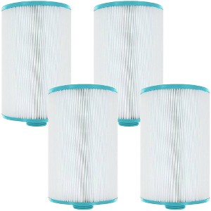 Hurricane 4 Pack HF6H47-01 Advanced Spa Filter Cartridge Replacement for PTL47W-P4-M, Unicel 6CH-47RA, Filbur FC-0315M, Advanced/LA Spas, Aber Hot Tub - 1 of 4