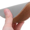 Unique Bargains PU Leather Cork Absorbent Flexible Coasters 12 Pcs - 3 of 4