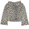 bar III Womens Animal Print Hoodie Sweatshirt - 2 of 2