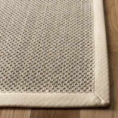 Marble Beige Handwoven Jute and Sisal 8' x 10' Area Rug