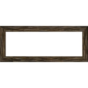 Amanti Art Fencepost Brown Narrow Framed Dry Erase Magnetic Board - 1 of 4