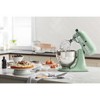 KitchenAid Artisan 5 Qt. 10-Speed Pistachio Green Stand Mixer with Flat  Beater, Wire Whip and Dough Hook Attachments KSM150PSPT - The Home Depot