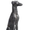 SPI Home Loyal Greyhound Sculpture – 19" H Elegant Cast Aluminum Dog Figurine for Indoor or Outdoor Display - 3 of 3