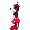 Gemmy Christmas Inflatable Minnie Mouse in Vintage Plaid, 1.5 ft Tall, Multi - 4 of 4