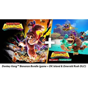 Donkey Kong Bananza Bundle (Game + DK Island & Emerald Rush DLC) - Nintendo Switch 2 (Digital) - 1 of 4