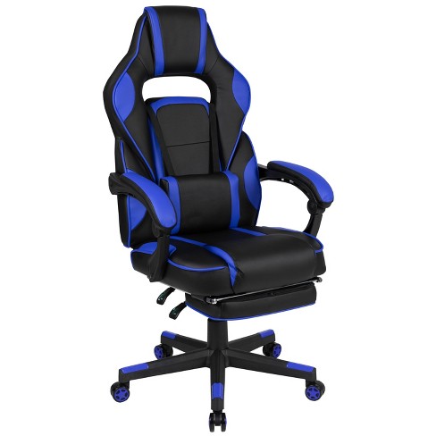 Blackarc Gaming Chair Outfitted With Footrest, Headrest, Lumbar