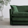 NicBex Couches for Living Room Comfort U-Shaped Couch Chenille Modular Large Sectional Sofa with Reversible Chaise and Double Extra Ottomans - 3 of 4
