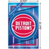 Trends International NBA Detroit Pistons - Logo 17 Unframed Wall Poster Prints - 3 of 4