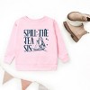 The Juniper Shop Spill The Tea Sis Boat Youth Sweatshirt - 2 of 3