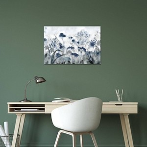 iCanvas Inky Indigo Blue by Tava Studios Canvas Print Wall Art - 1 of 3