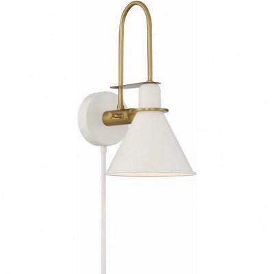 Crystorama Lighting Medford 1 - Light Sconce in  White