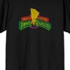 Power Rangers Action Pose Adult Black Crew Neck Short Sleeve T-shirt - 3 of 4