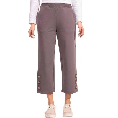 Women's BUTTON FLOOD PANT - ESCAPE BY HABITAT