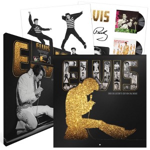 Trends International 2026 Elvis Presley Collector's 12.63"x12.63" Edition Calendar - 1 of 4