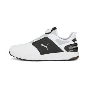 Puma Men's Ignite Elevate Disc Spikeless Golf Shoes - White/Black - 1 of 1
