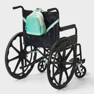 Kids' Adaptive Seated Fit Mini Backpack - Cat & Jack Aqua Blue
