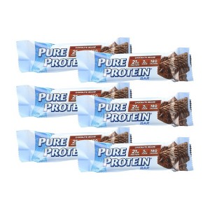 Pure Protein Chocolate Deluxe Protein Bar - 6 bars, 50 grm - 1 of 4