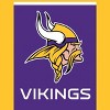 Briarwood Lane Minnesota Vikings Garden Flag NFL Licensed 18" x 12.5" - 3 of 4