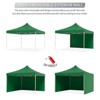 Pop Up Canopy Tent, Commercial Instant Shade Canopy Removable Sidewalls and Roller Bag, Outdoor Portable Shelter for Events, Parties, Camping - 4 of 4