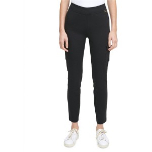 Calvin Klein Womens Solid Casual Cargo Pants - 1 of 1